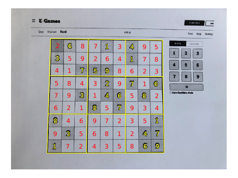 Sudoku Solver in Python - Lior Sinai