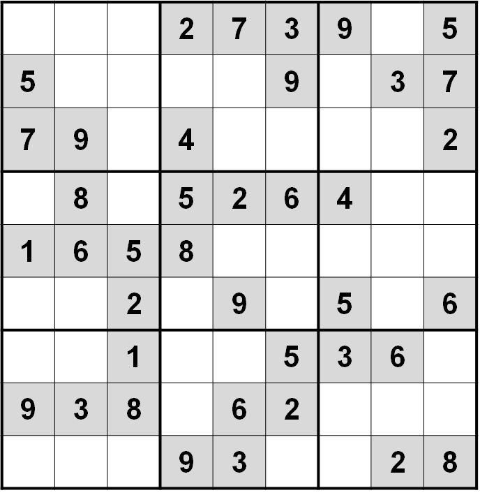 Sudoku Mine - Hard 